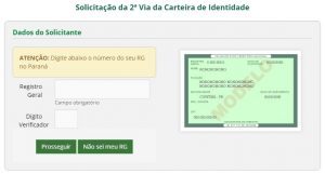 Fazer segunda via do rg em Curitiba