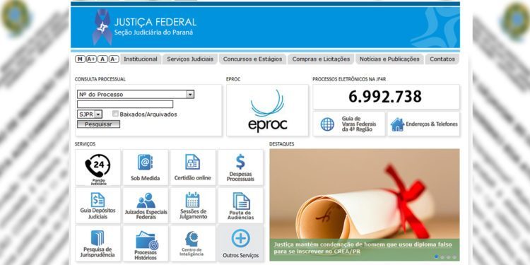 Certidão Negativa Justiça Federal Geral